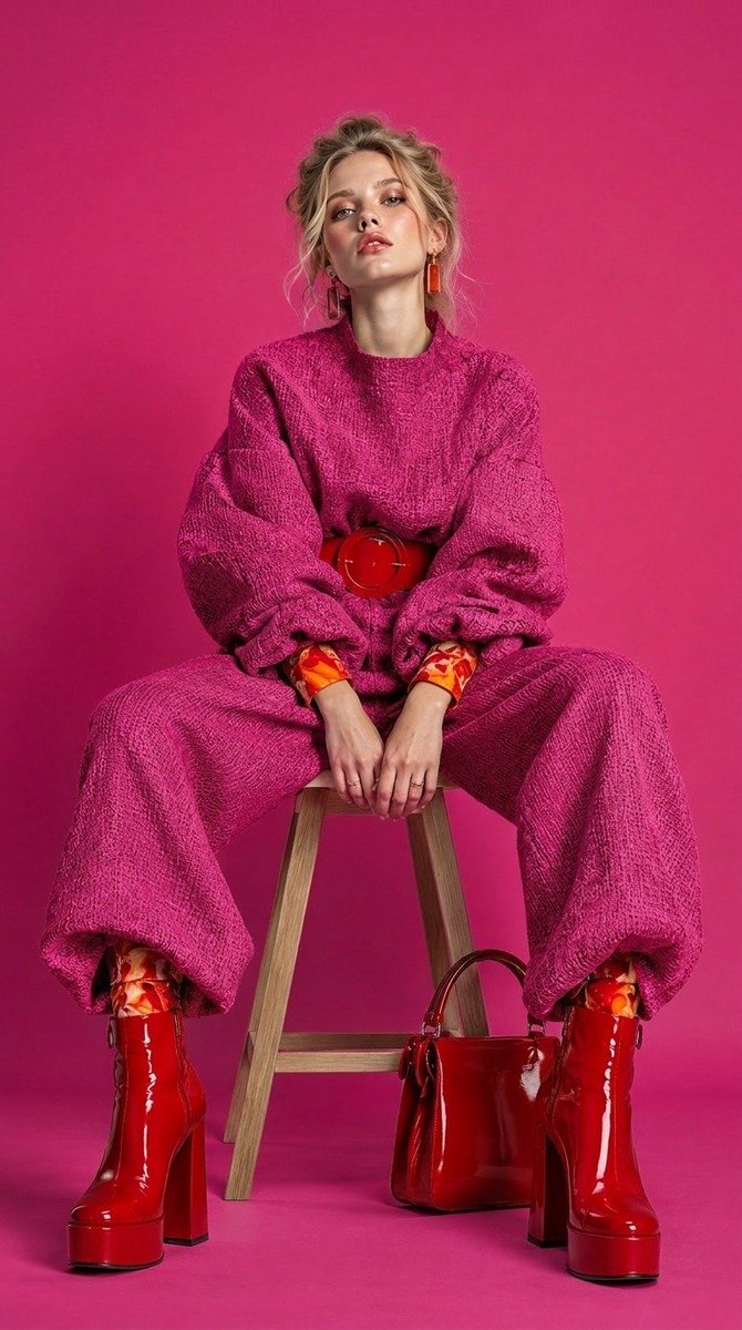 Social Media Post - High-Fashion Editorial Portrait Prompt - Image 1