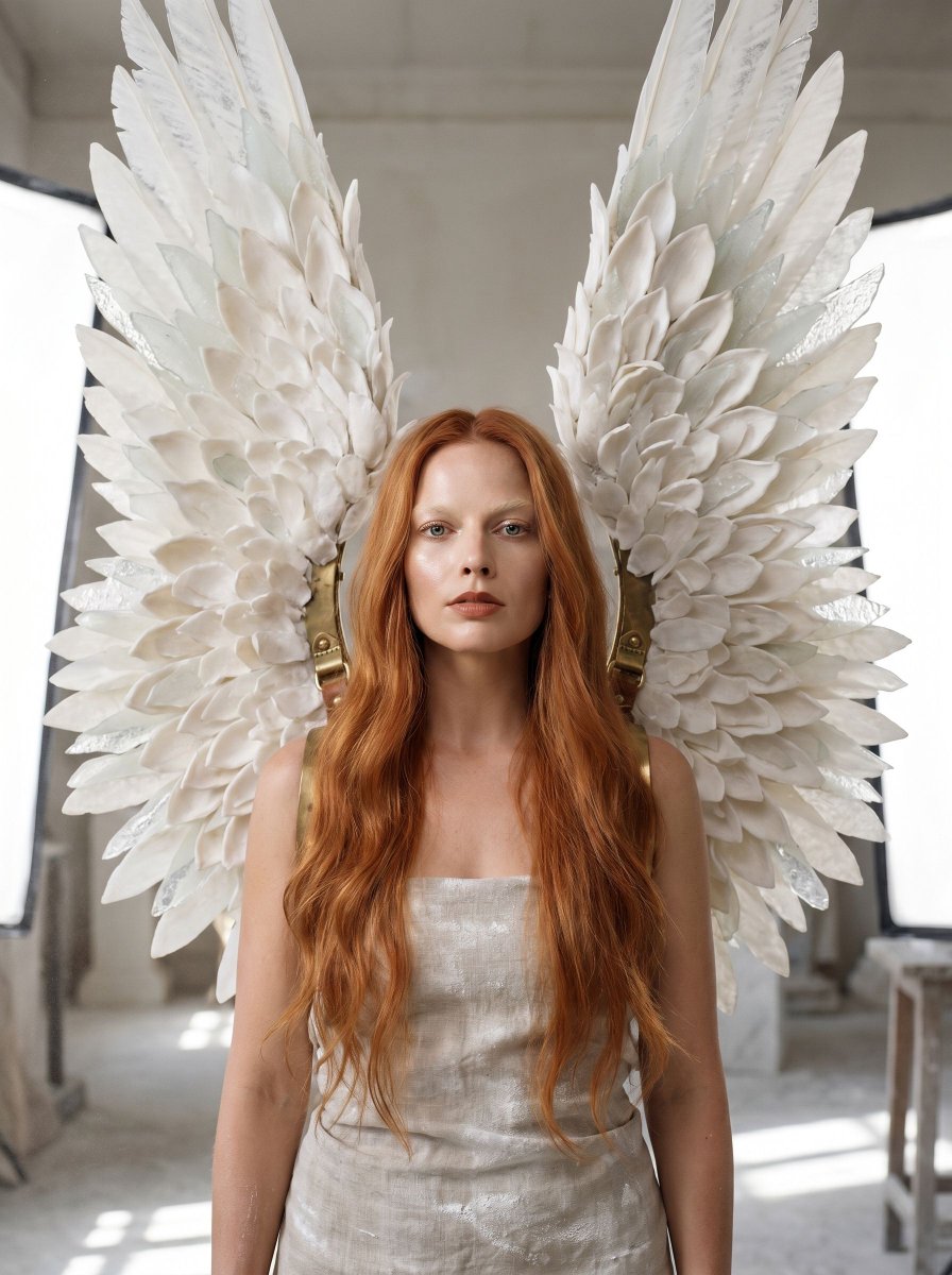 Social Media Post - Margot Robbie Avant-Garde Portrait - Image 1