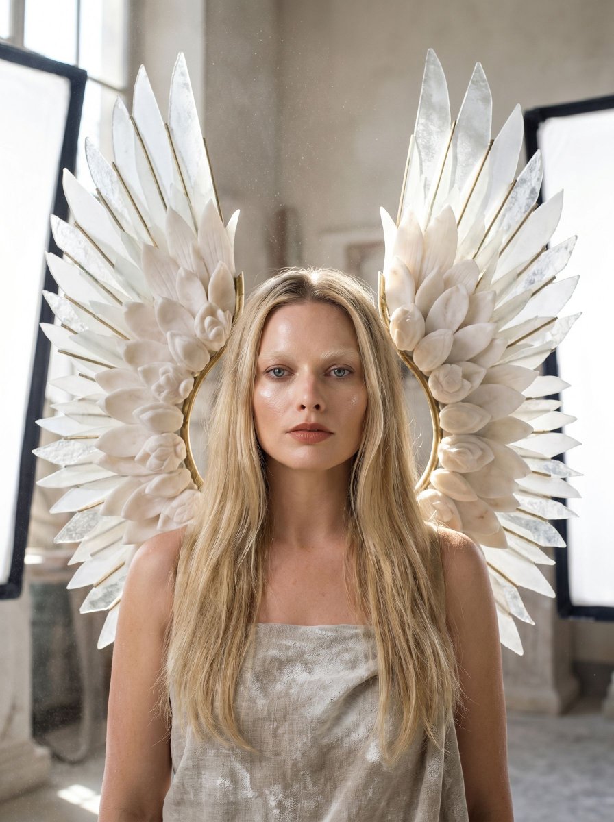 Social Media Post - Margot Robbie Avant-Garde Portrait - Image 3