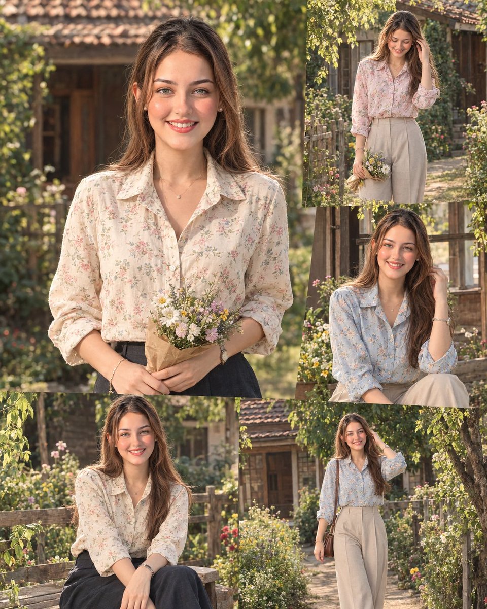 Product Marketing - Vintage Fashion Collage Prompt - Image 1