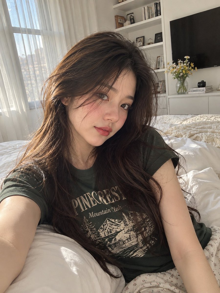 Profile / Avatar - Photorealistic Bedroom Selfie Prompt - Image 1