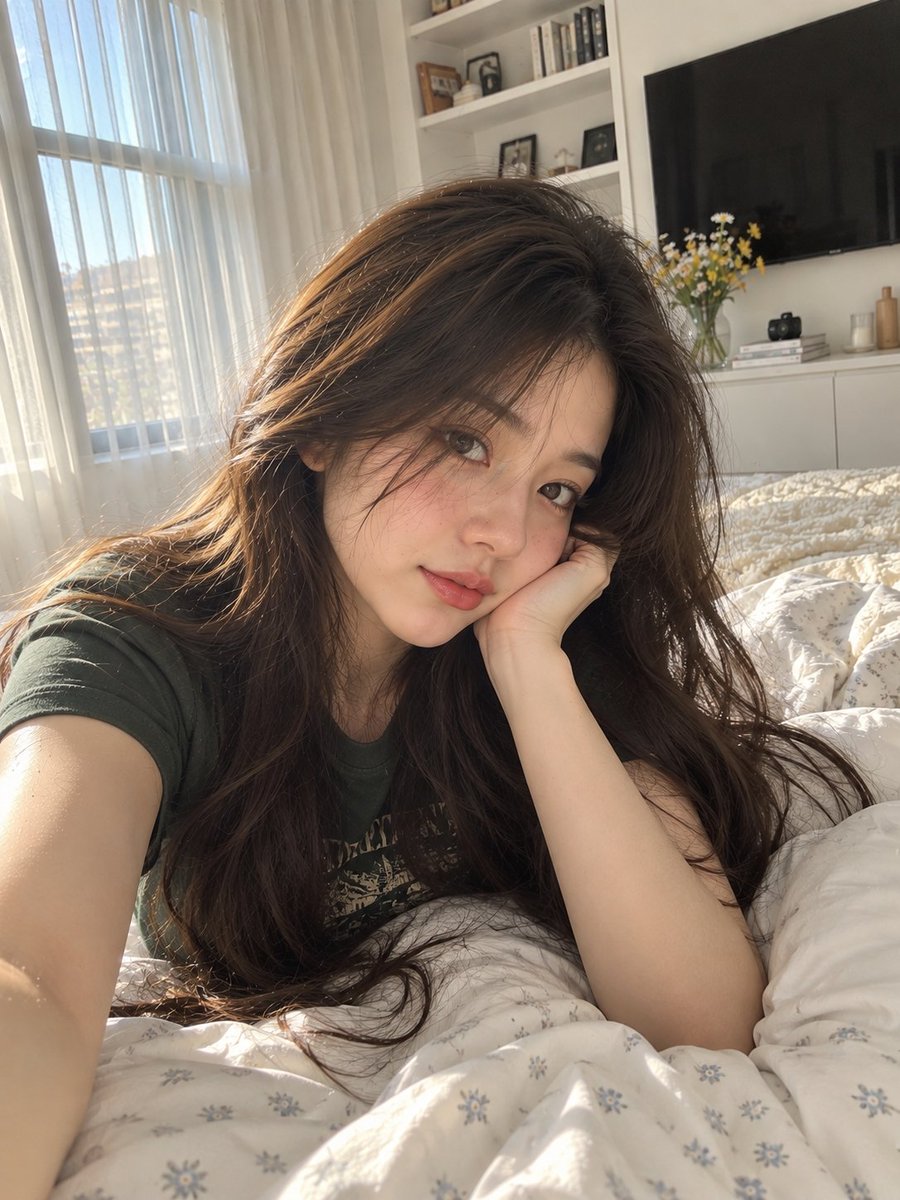 Profile / Avatar - Photorealistic Bedroom Selfie Prompt - Image 2