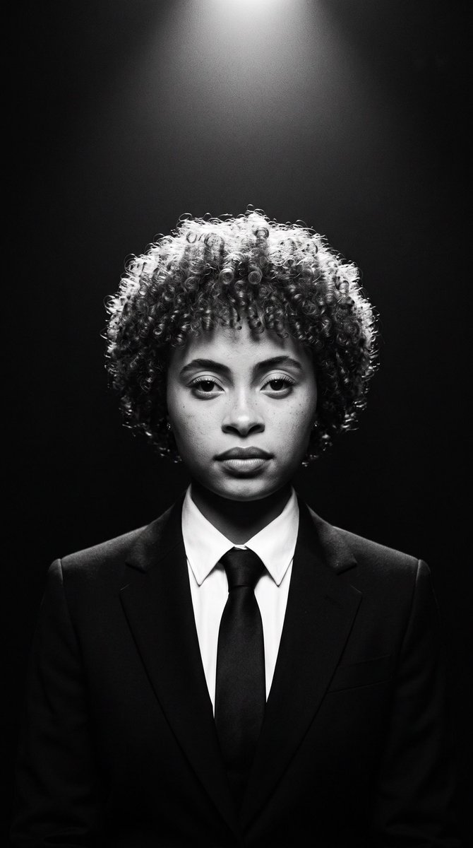 Profile / Avatar - Fine-Art Studio Portrait with Butterfly Lighting 4