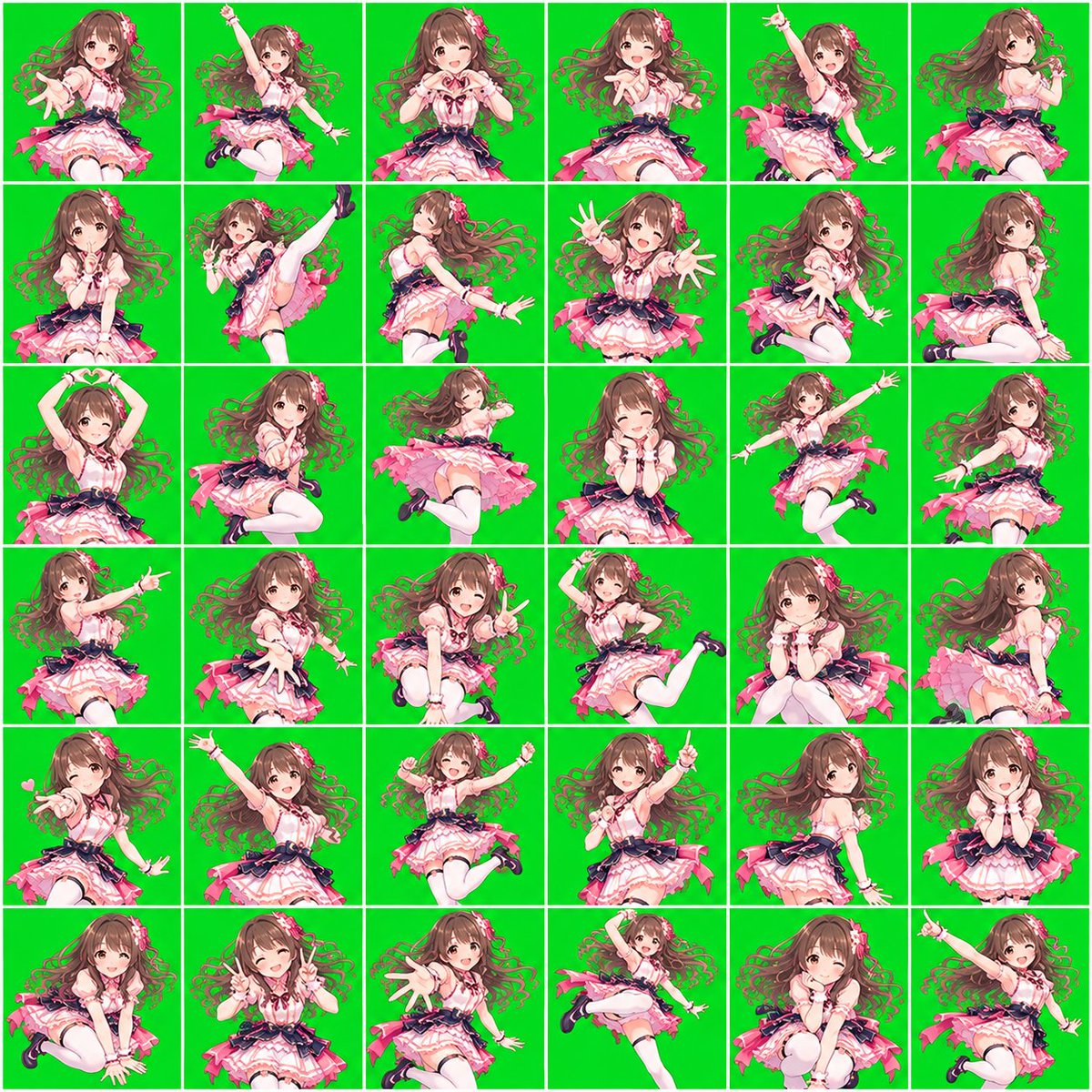 Grok Imagine Grid Image to Dance Video
