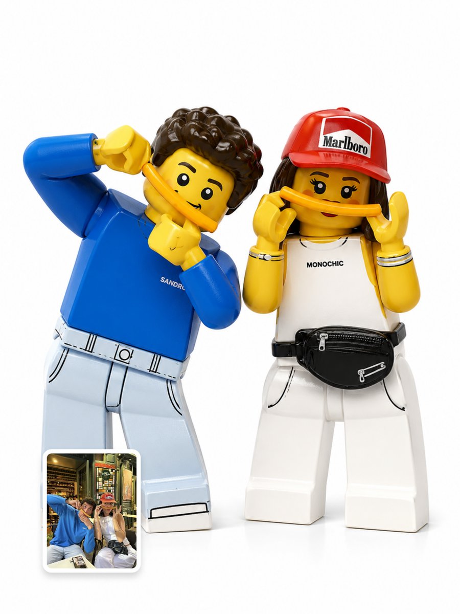 E-commerce Main Image - LEGO Minifigure Transformation - Image 2