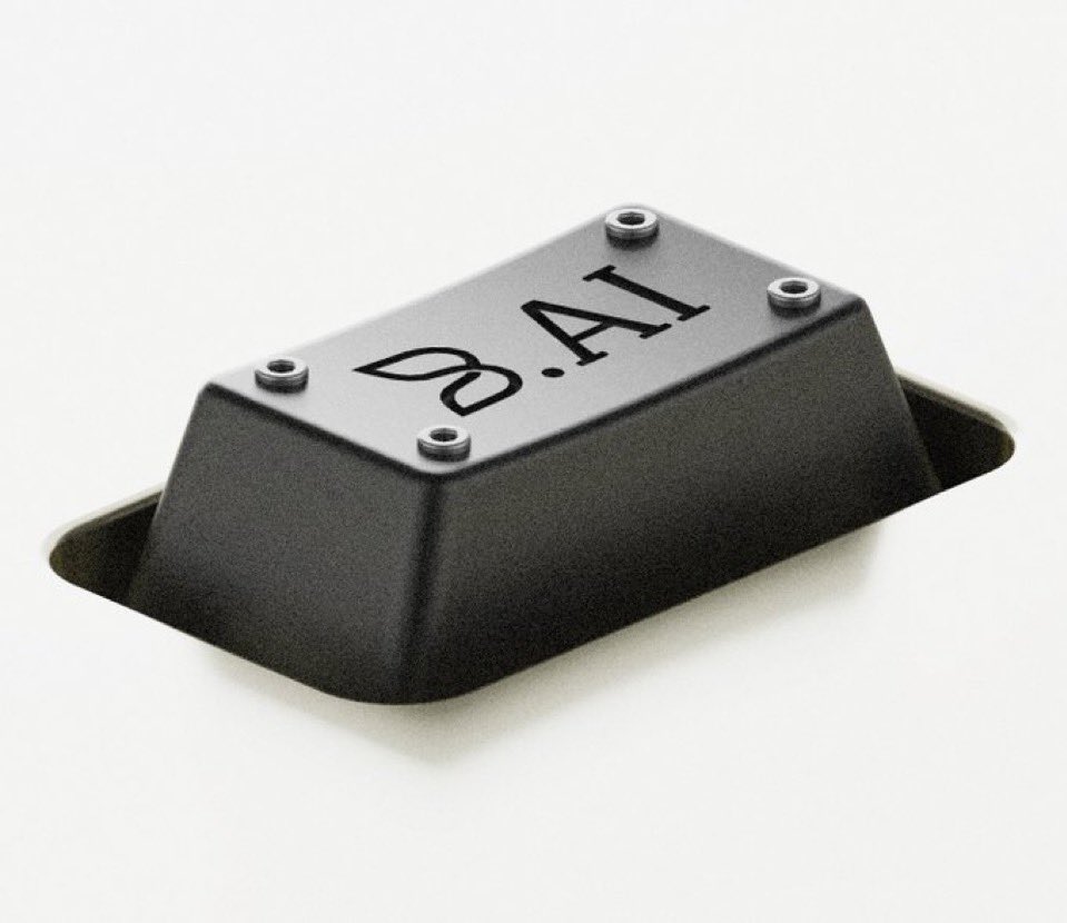 Product Marketing - Matte Black B.AI Keyboard Keycap - Image 1