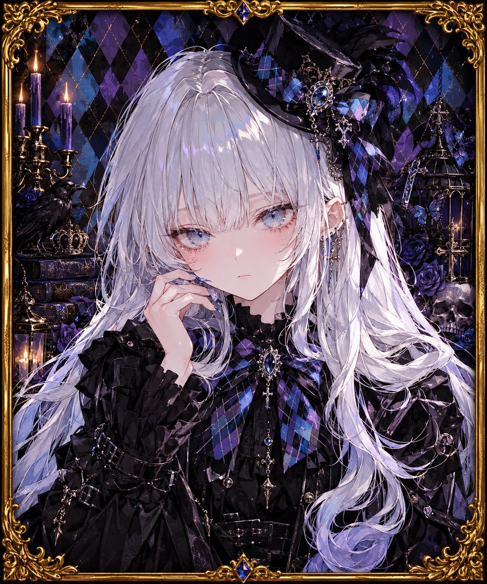 Profile / Avatar - Gothic Anime Portrait - Image 2