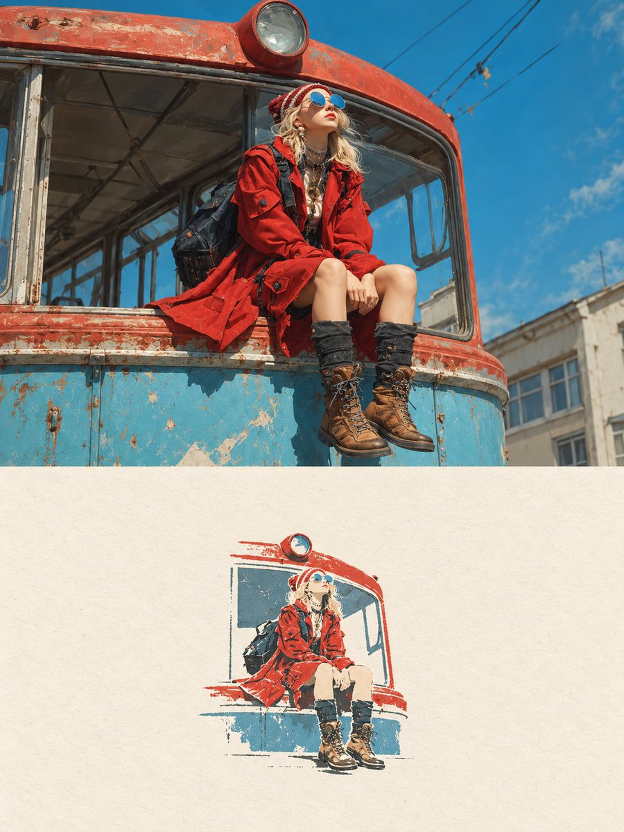 Ретро-карточка памяти фото-иллюстрация
