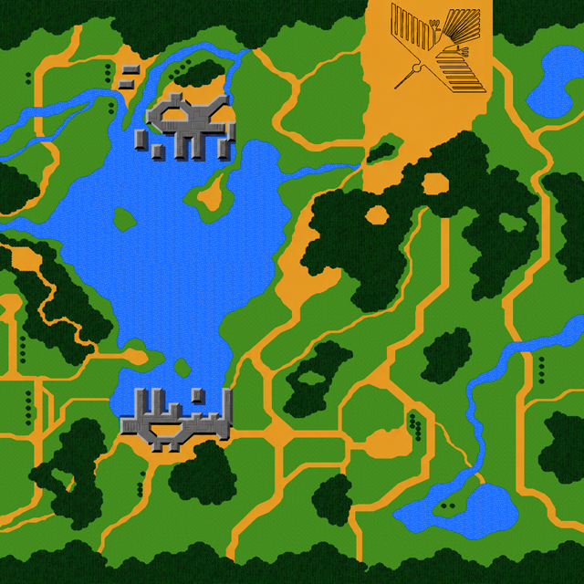 Game Asset - Seamless Retro Game Map Texture Generator - Image 1