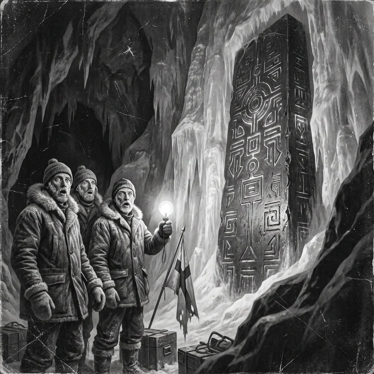 YouTube Thumbnail - Antarctic Expedition Historical Realism Comparison