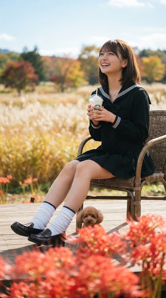 Profile / Avatar - Autumn Cafe Frappuccino Prompt 2