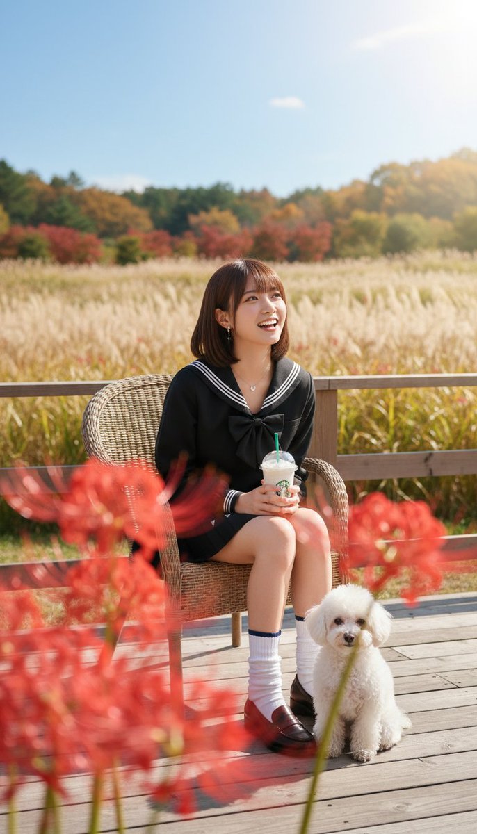 Profile / Avatar - Autumn Cafe Frappuccino Prompt 3
