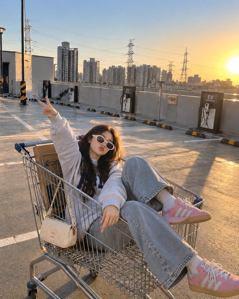 Social Media Post - Shopping Cart Rooftop Lifestyle Photo - Image 1