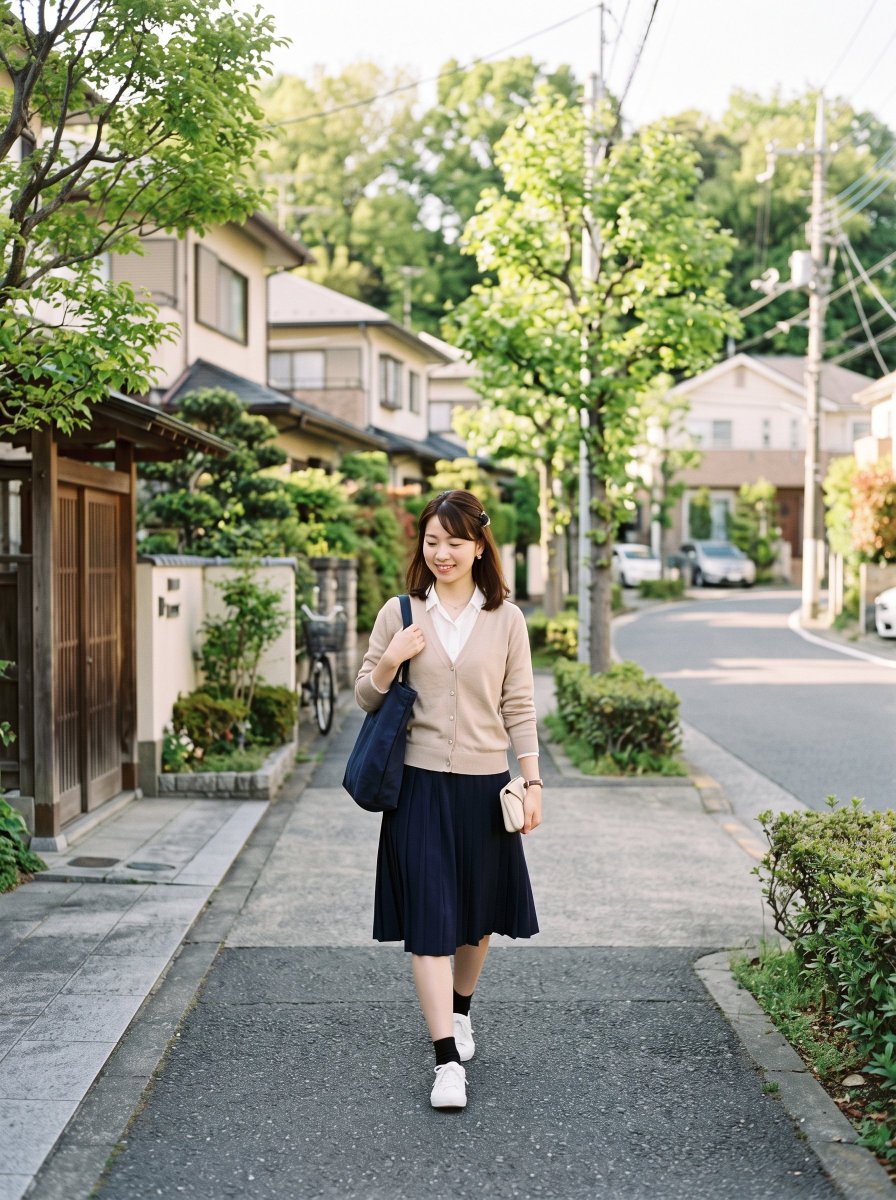 Profile / Avatar - Japanese Woman Model Comparison Prompt 4