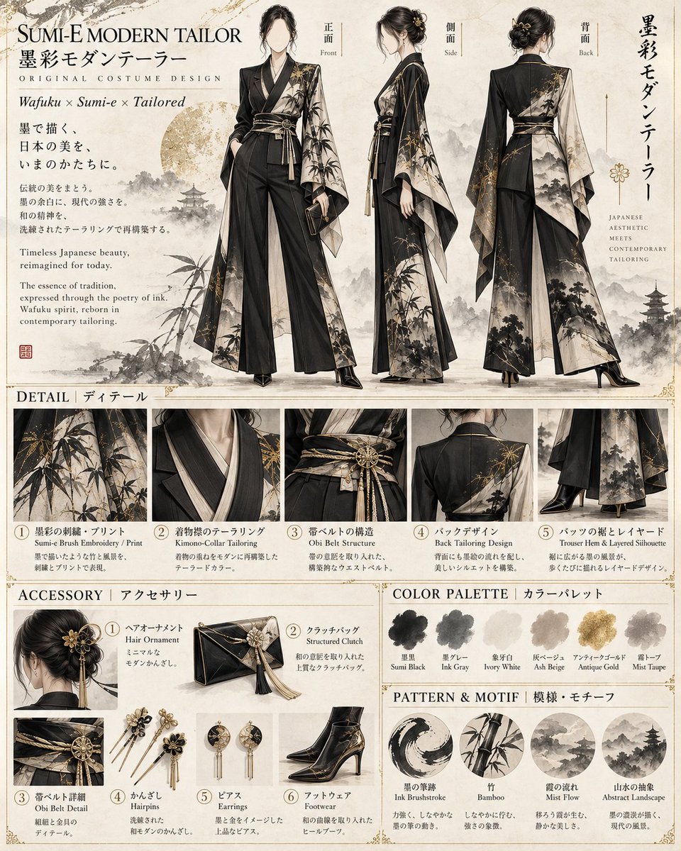 Product Marketing - Indigo Denim Street Outfit Design - Image 1