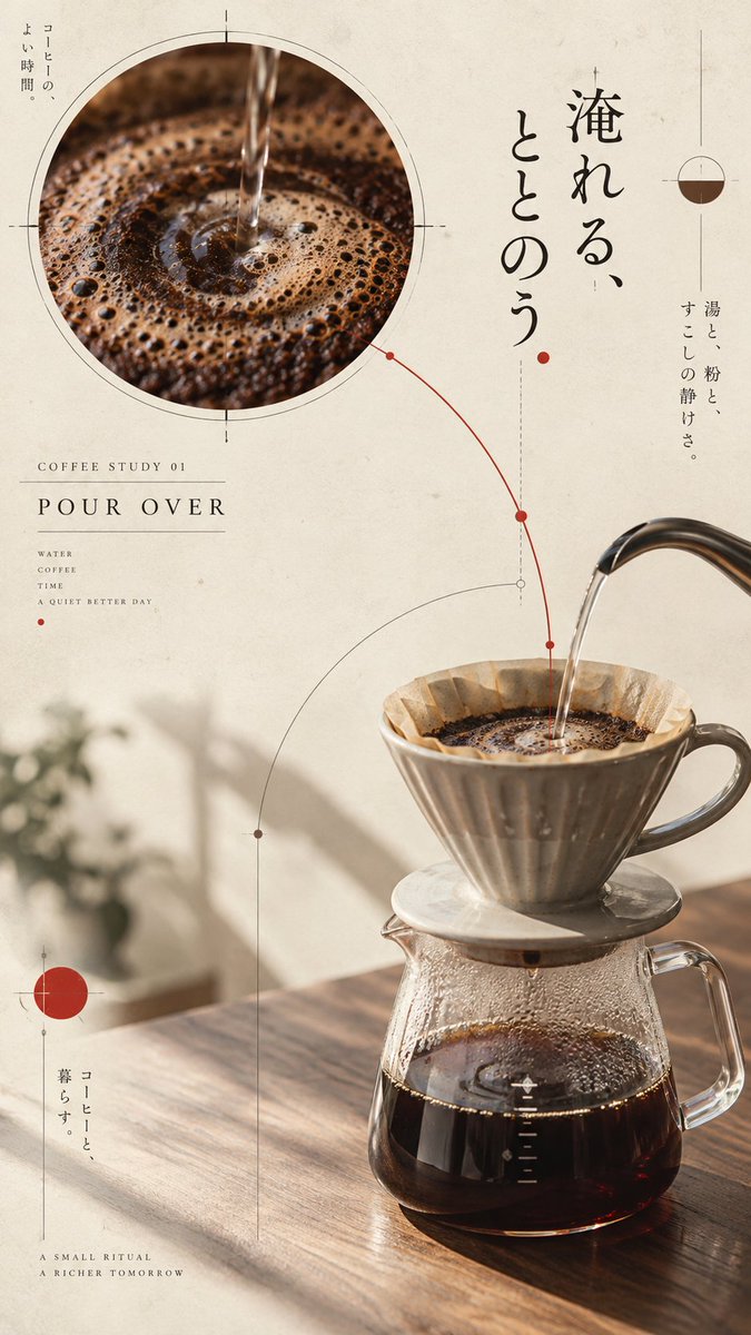 Product Marketing - GPT-Image Coffee Japanese Editorial Poster Prompt - Image 1