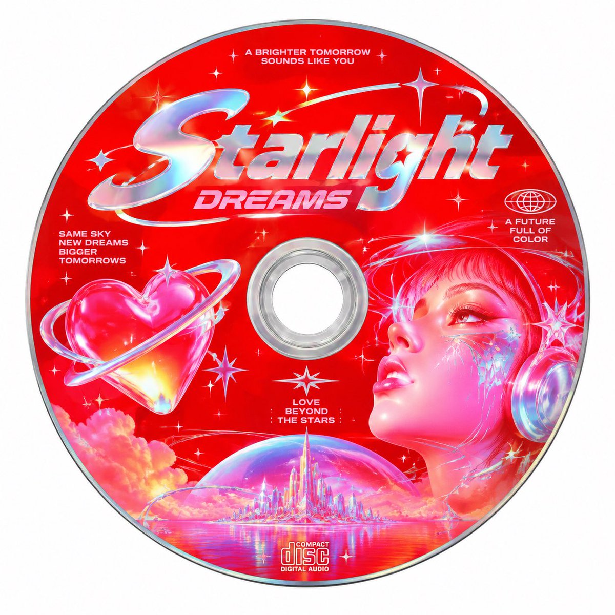 Ретрофутуристичный CD-лейбл Starlight Dreams