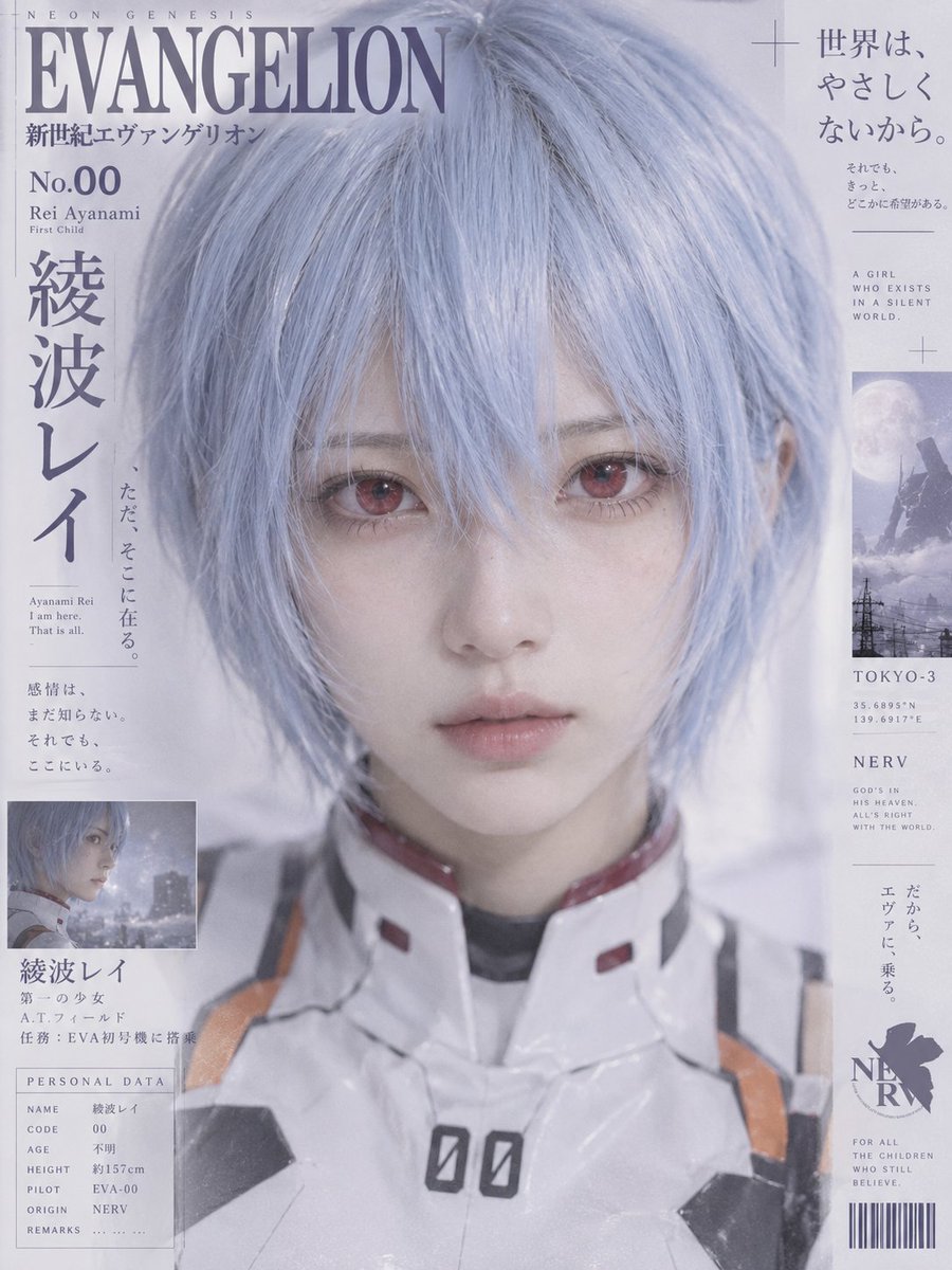 Profile / Avatar - Japanese Magazine Style Portrait with Foggy Purple Grey Tone - Image 3