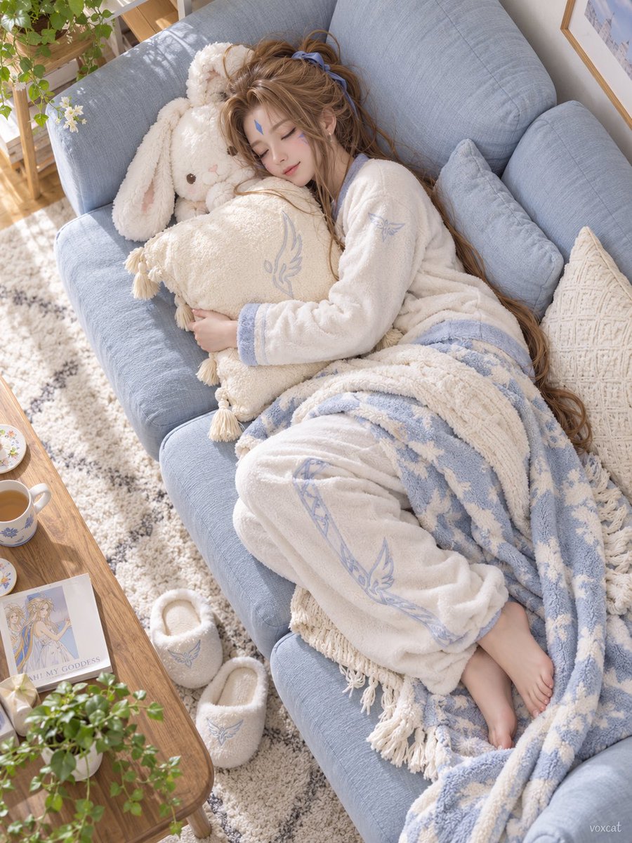 Profile / Avatar - Overhead Shot of Person Sleeping on Sofa - Image 4