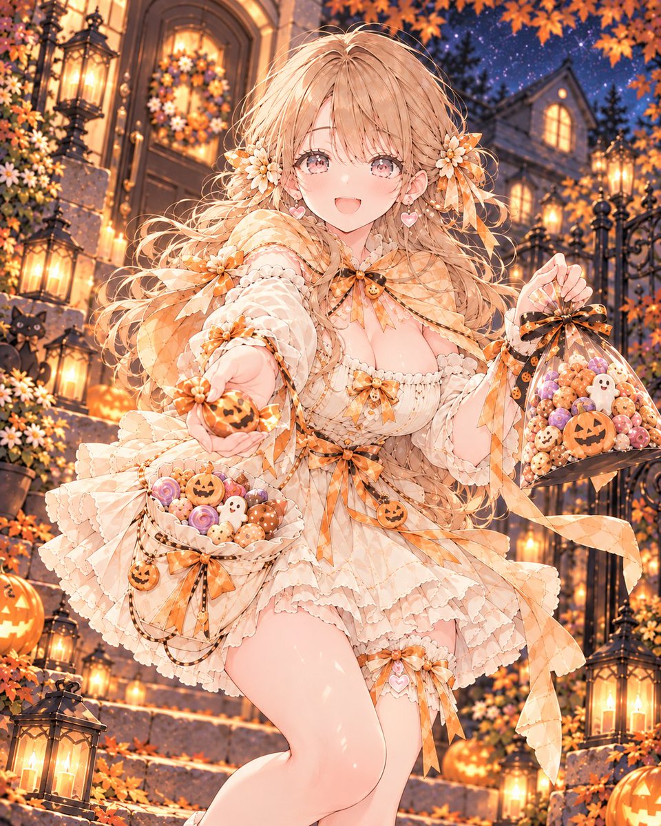 Profile / Avatar - Halloween Candy Pocket Dress Prompt - Image 1