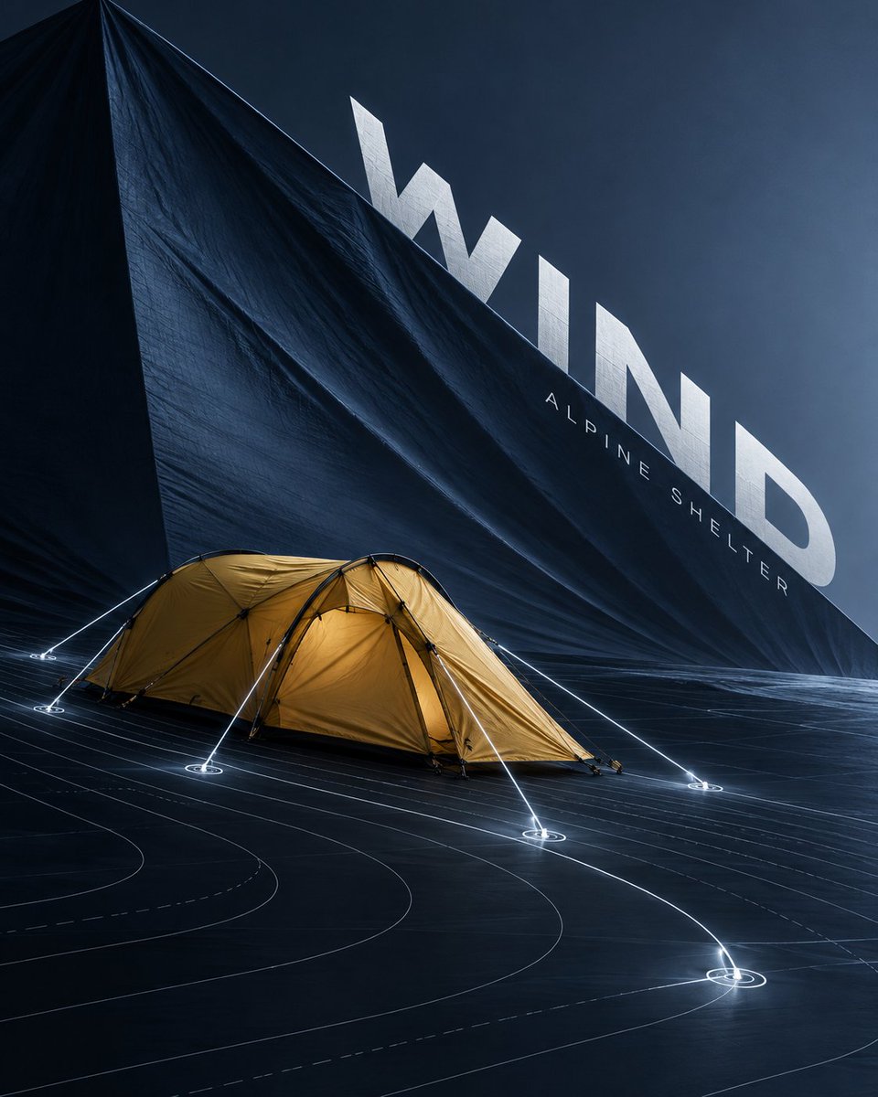 Product Marketing - GPT Image 2 Camping Tent Poster Prompt: Night Coordinates - Image 1