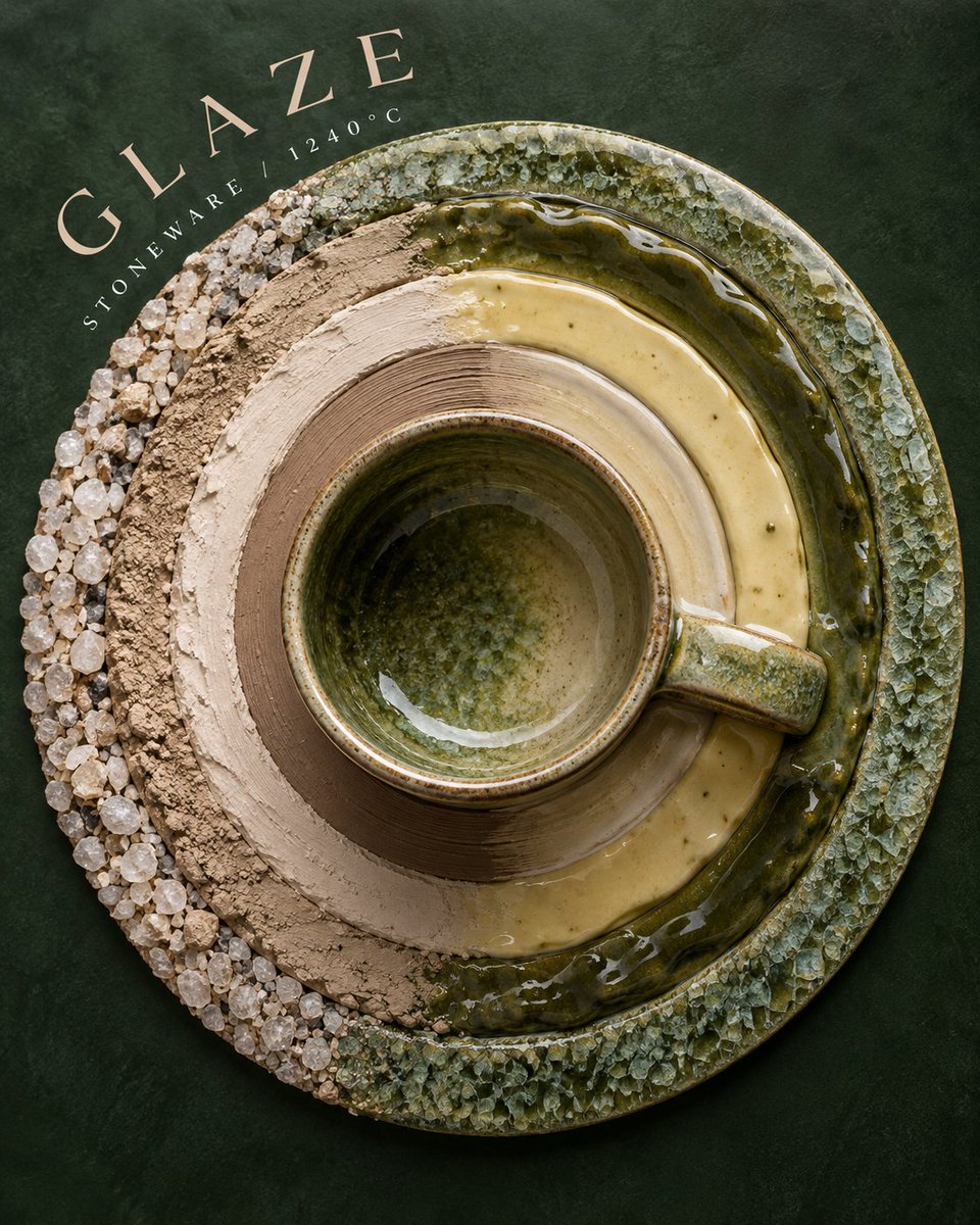 Product Marketing - Ceramic Kiln Fire Growth Rings Poster - Image 3