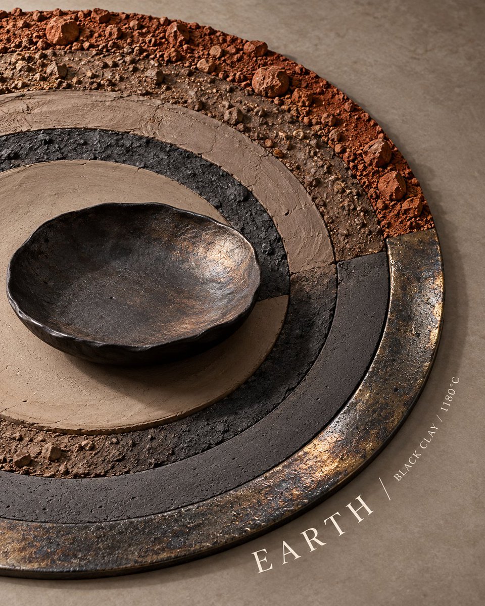 Product Marketing - Ceramic Kiln Fire Growth Rings Poster - Image 2