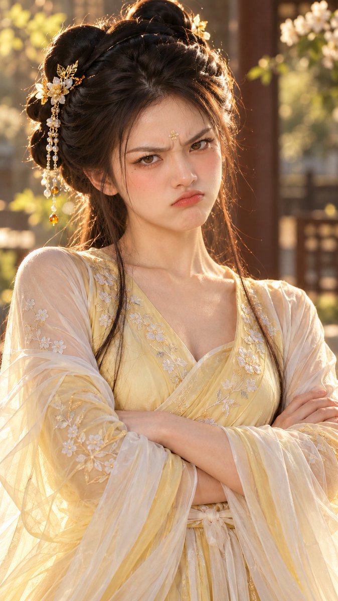 Profile / Avatar - Photorealistic Tang Dynasty Hanfu Portrait - Image 2