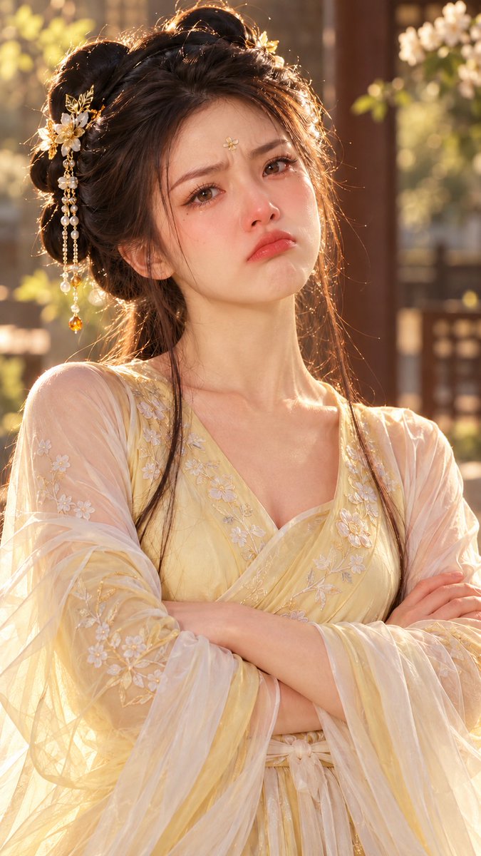 Profile / Avatar - Photorealistic Tang Dynasty Hanfu Portrait - Image 3