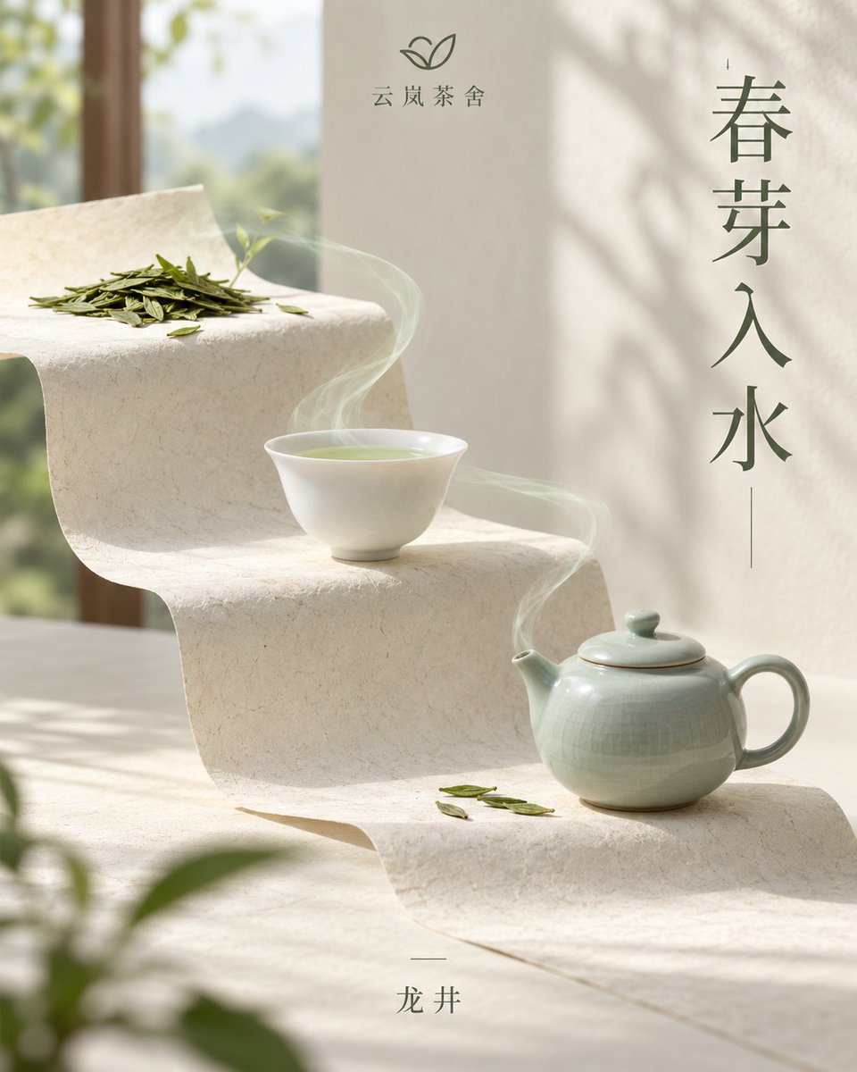 Product Marketing - Oriental Tea Commercial Poster Design - Image 4