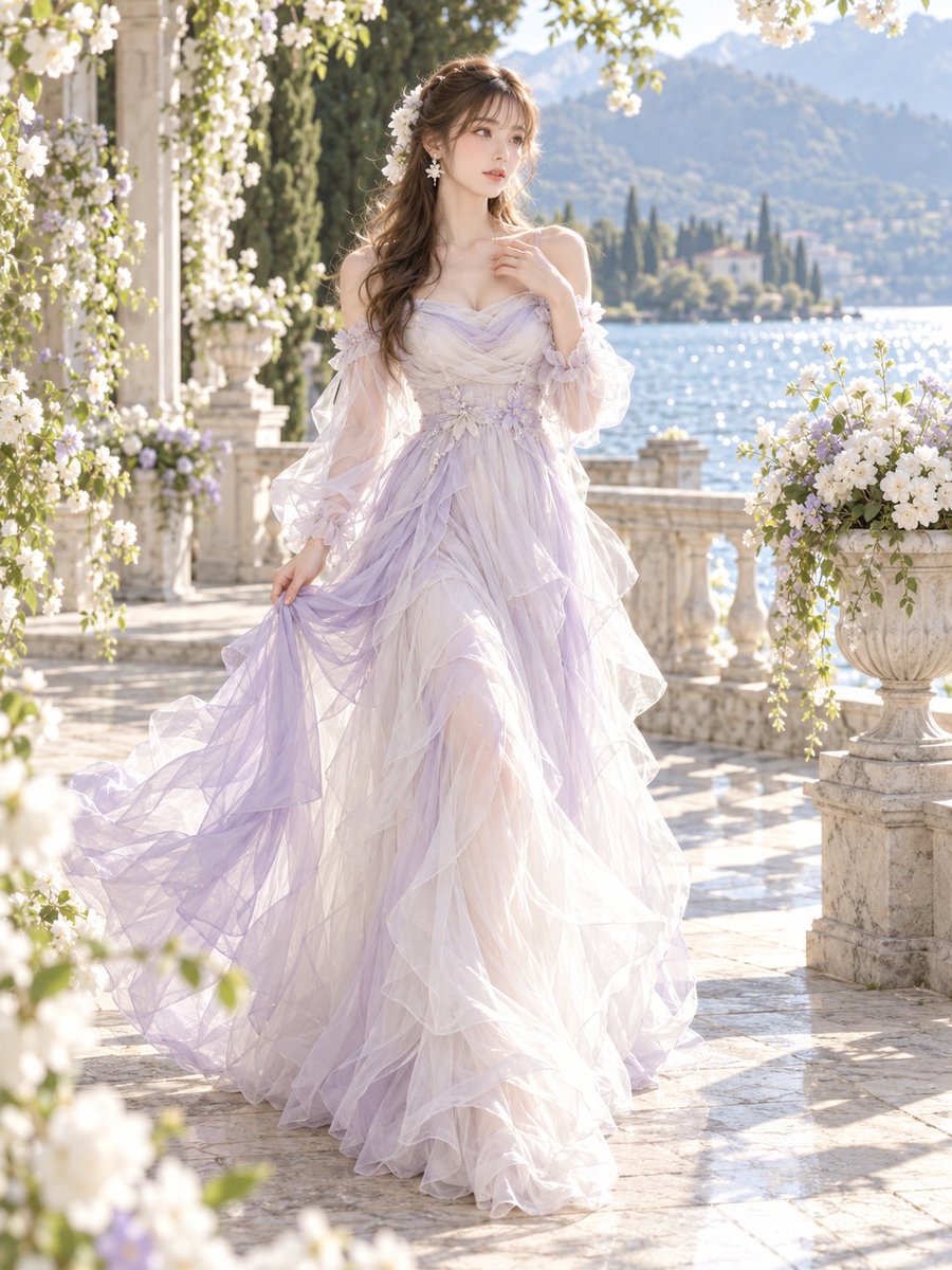 Profile / Avatar - Mediterranean Garden Portrait - Image 1