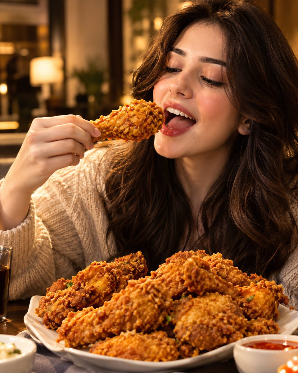 YouTube Thumbnail - Cinematic Fried Chicken Food Advertisement - Image 2